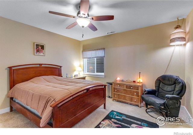2126 Friar Tuck Ct, Fort Collins, CO 80524 - carpeted bedroom featuring ceiling fan and baseboards