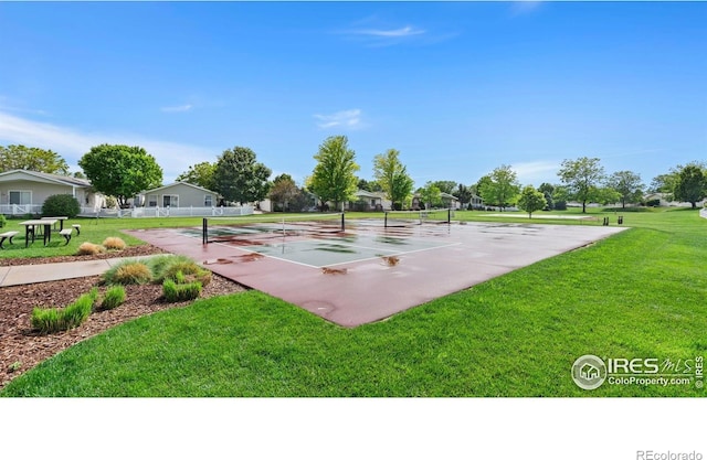 856 Sunchase Dr, Fort Collins, CO 80524 - view of community with a tennis court