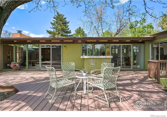 5450 Mohawk Rd, Littleton, CO 80123 - view of deck