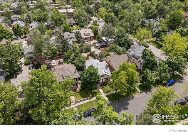 1020 10th St, Boulder, CO 80302 - aerial perspective of suburban area