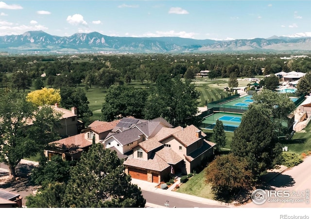 4993 Clubhouse Ct, Boulder, CO 80301 - aerial view of mountains