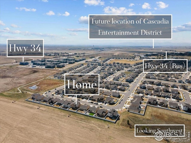 1718 101st Avenue Ct, Greeley, CO 80634 - drone / aerial view