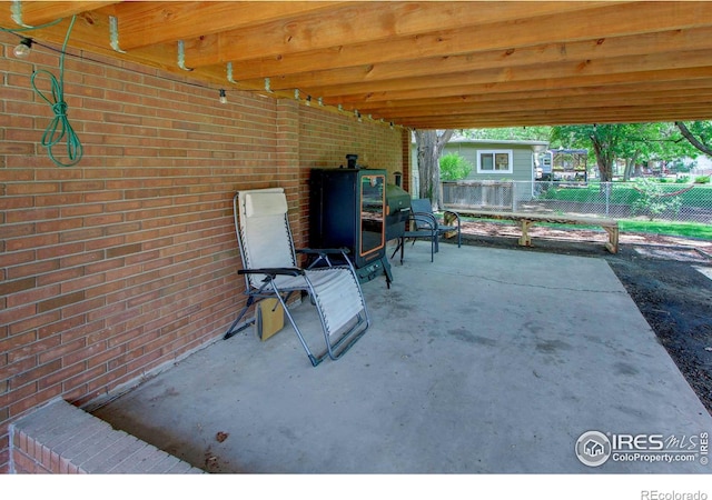 204 35th St SW, Loveland, CO 80537 - view of patio with area for grilling