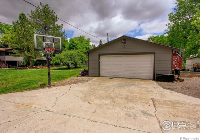 204 35th St SW, Loveland, CO 80537 - view of detached garage