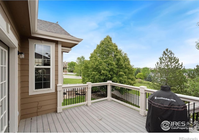 1926 Crested Butte Ct, Loveland, CO 80538 - view of wooden deck