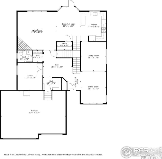 1682 Crestview Ln, Erie, CO 80516 - property floor plan