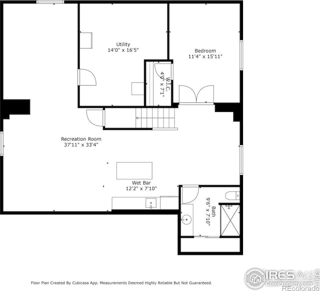 1682 Crestview Ln, Erie, CO 80516 - floor plan / room layout