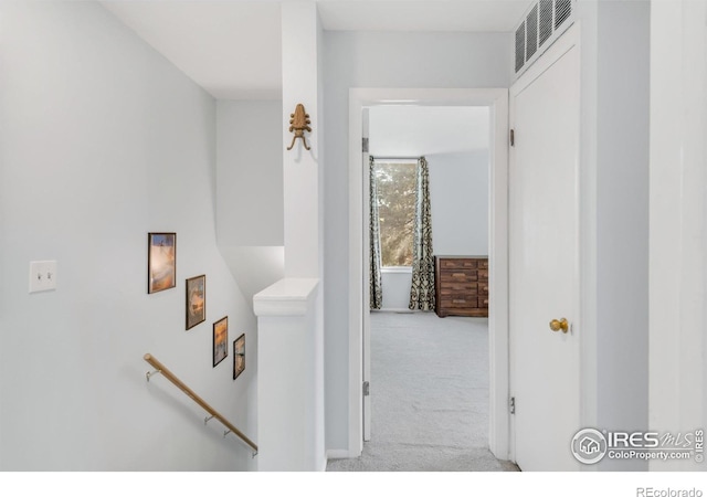 1901 W 101st Ave, Thornton, CO 80260 - hall with an upstairs landing and carpet floors