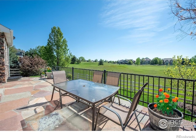 14246 Piney River Rd, Broomfield, CO 80023 - view of patio featuring outdoor dining area