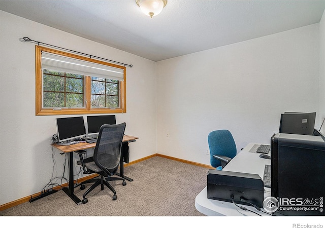 514 Palisade Mountain Dr, Windsor, CO 80550 - office with carpet and baseboards