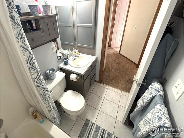 2314 42nd Avenue Ct, Greeley, CO 80634 - full bathroom with vanity and tile patterned floors
