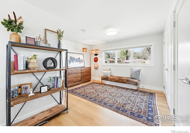 1670 Linden Ave, Boulder, CO 80304 - sitting room with wood finished floors and baseboards
