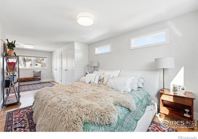 1670 Linden Ave, Boulder, CO 80304 - bedroom featuring wood finished floors and baseboards