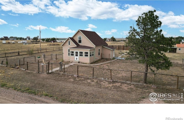 9571 Gray Ave, Carr, CO 80612 - view of front of home with a fenced backyard