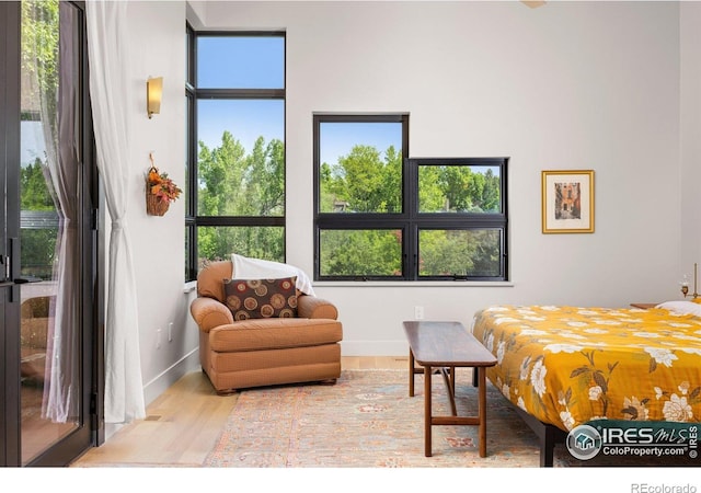 1579 W Costilla Pl, Littleton, CO 80120 - bedroom with wood finished floors and baseboards