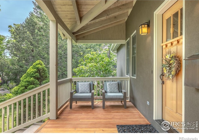 1816 Mariposa Ave, Boulder, CO 80302 - view of wooden terrace