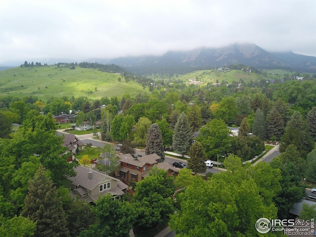 1816 Mariposa Ave, Boulder, CO 80302 - drone / aerial view