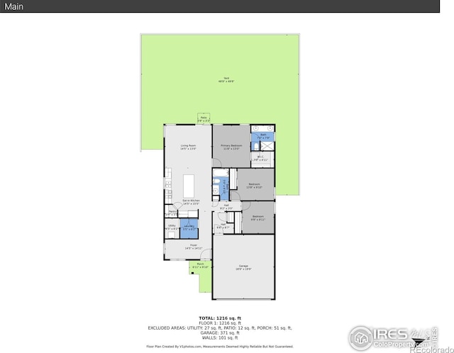 403 Pony Express Trl, Ault, CO 80610 - home floor plan
