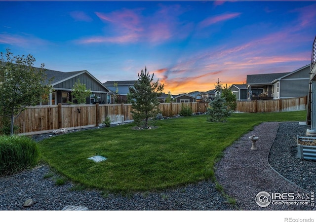 7061 Sage Meadows Dr, Wellington, CO 80549 - view of yard featuring a residential view