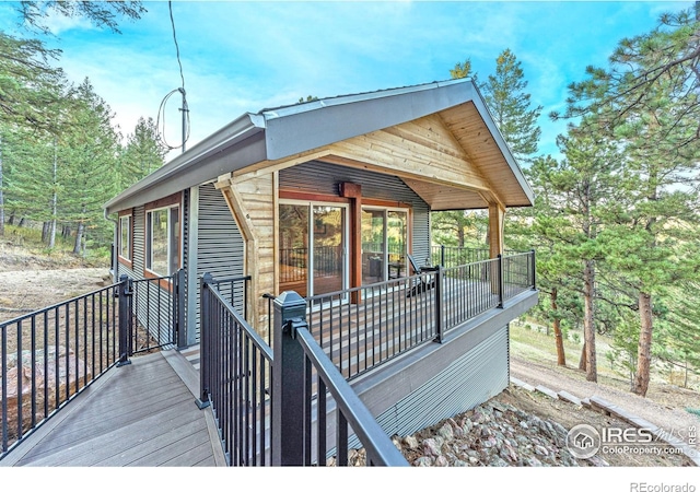 279 Green Meadow Ln, Boulder, CO 80302 - view of deck