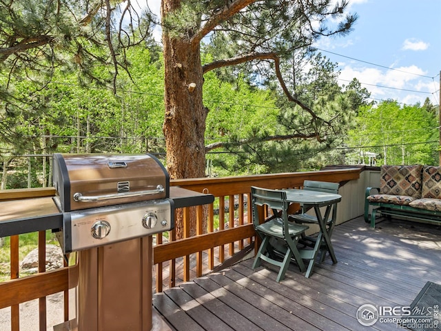 135 Canyon River Rd, Drake, CO 80515 - view of deck
