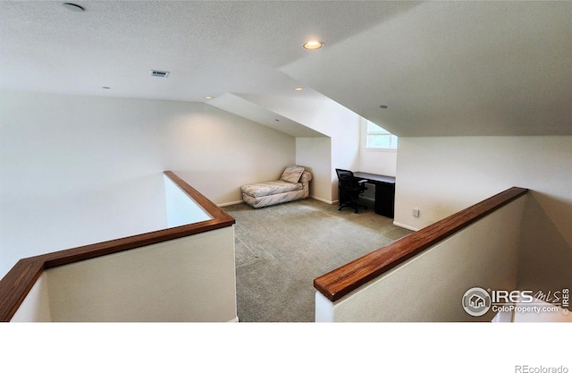451 Clubhouse Ct, Loveland, CO 80537 - unfurnished bedroom featuring carpet floors, lofted ceiling, and recessed lighting