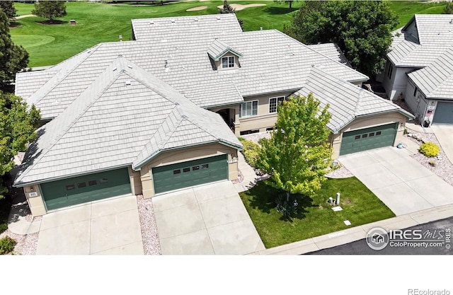 451 Clubhouse Ct, Loveland, CO 80537 - view from above of property with a golf course