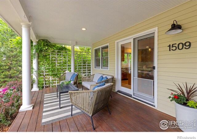 1509 Poplar Ave, Boulder, CO 80304 - view of porch