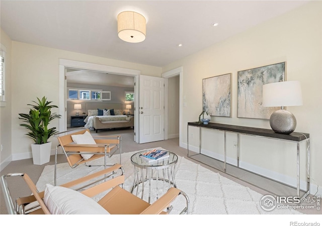 1509 Poplar Ave, Boulder, CO 80304 - living area featuring carpet floors and baseboards