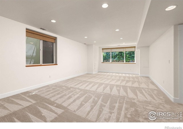 1509 Poplar Ave, Boulder, CO 80304 - carpeted spare room with recessed lighting and baseboards