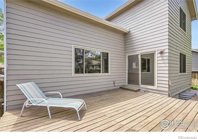 379 E 41st Ct, Loveland, CO 80538 - view of deck