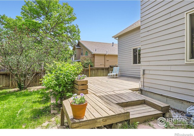 379 E 41st Ct, Loveland, CO 80538 - view of deck