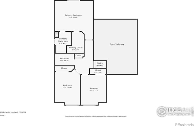 379 E 41st Ct, Loveland, CO 80538 - home floor plan