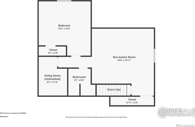 379 E 41st Ct, Loveland, CO 80538 - home floor plan