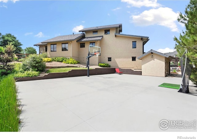 5709 Old Legacy Dr, Fort Collins, CO 80528 - view of patio featuring basketball court