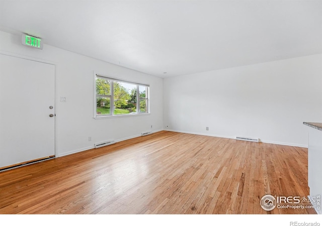 4462 Hamilton Ct, Boulder, CO 80305 - spare room featuring light wood-type flooring and baseboards