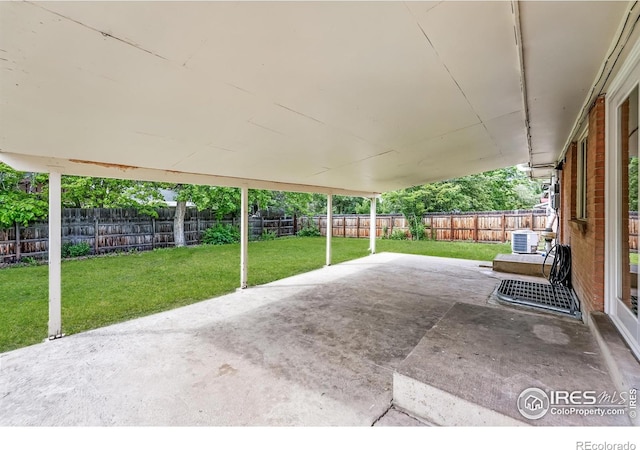 4462 Hamilton Ct, Boulder, CO 80305 - view of patio / terrace with central air condition unit