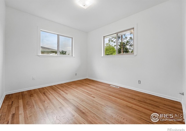 4462 Hamilton Ct, Boulder, CO 80305 - spare room with light wood-type flooring and baseboards