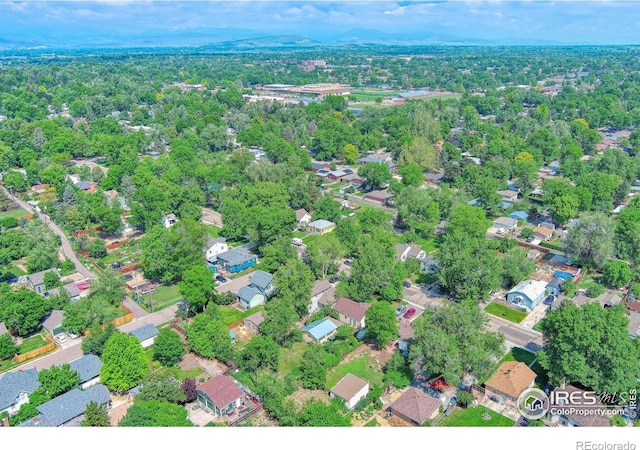 1233 Carolina Ave, Longmont, CO 80501 - aerial overview of property's location