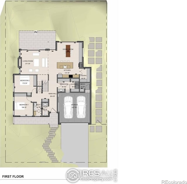 1265 Hartford Dr, Boulder, CO 80305 - view of floor plan / room layout