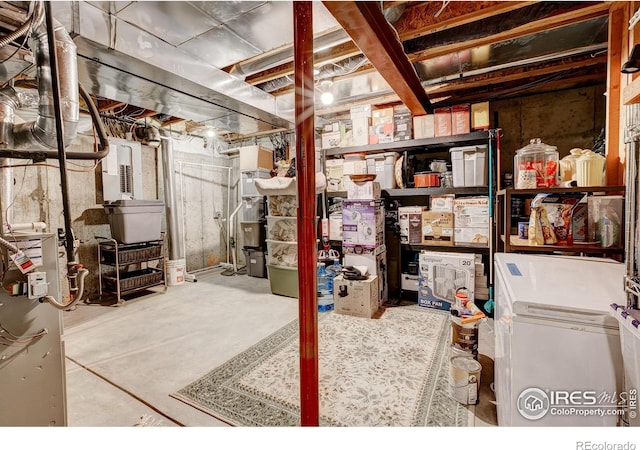 1421 Canal Dr, Windsor, CO 80550 - view of unfinished basement