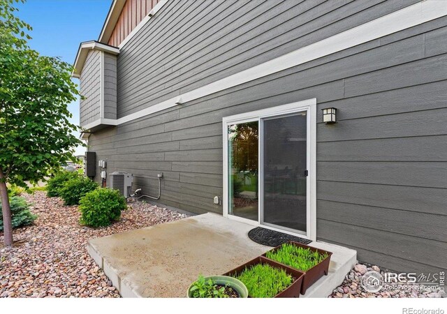 3635 Ronald Reagan Ave, Wellington, CO 80549 - view of patio with central AC unit