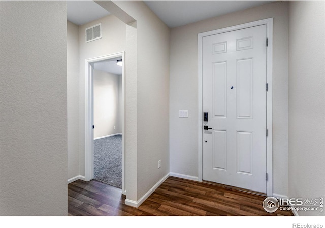 3997 Forest Lake Ct, Loveland, CO 80538 - entryway featuring wood finished floors and baseboards