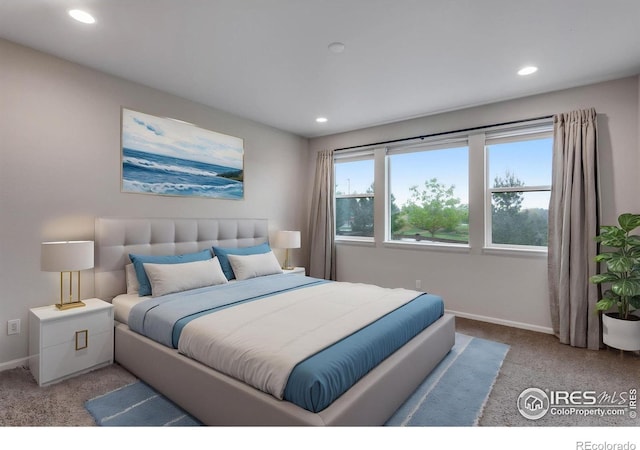 3997 Forest Lake Ct, Loveland, CO 80538 - carpeted bedroom featuring baseboards and recessed lighting