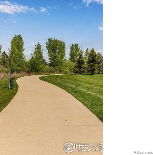 3997 Forest Lake Ct, Loveland, CO 80538 - view of property's community with a lawn