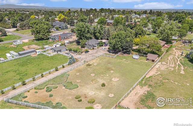 6009 W 28th St W, Greeley, CO 80634 - drone / aerial view of a tree filled landscape