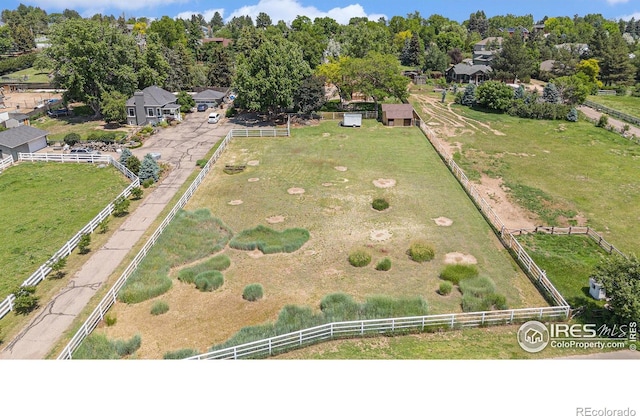 6009 W 28th St W, Greeley, CO 80634 - drone / aerial view of a tree filled landscape