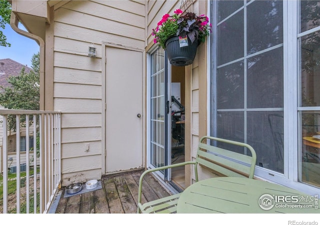 6076 Gunbarrel Ave Unit F, Boulder, CO 80301 - view of balcony