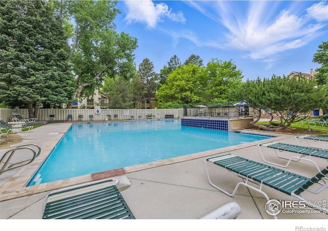 6076 Gunbarrel Ave Unit F, Boulder, CO 80301 - community pool featuring a patio