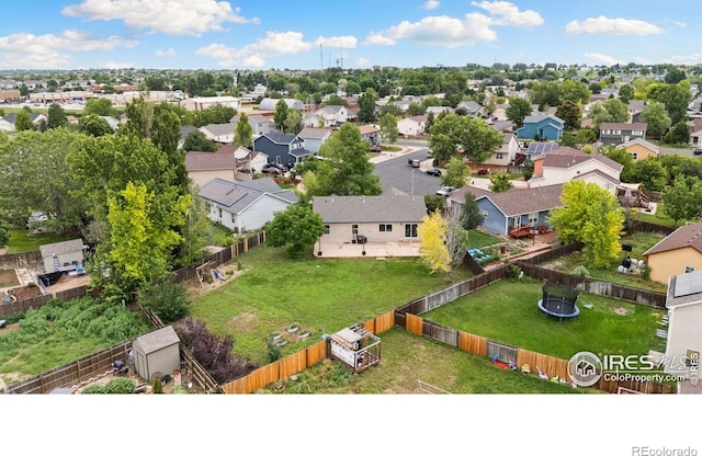 3816 Partridge Ct, Evans, CO 80620 - aerial perspective of suburban area